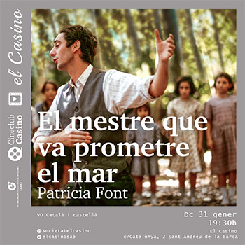 Cartell promocional 'El mestre que va prometre el mar'