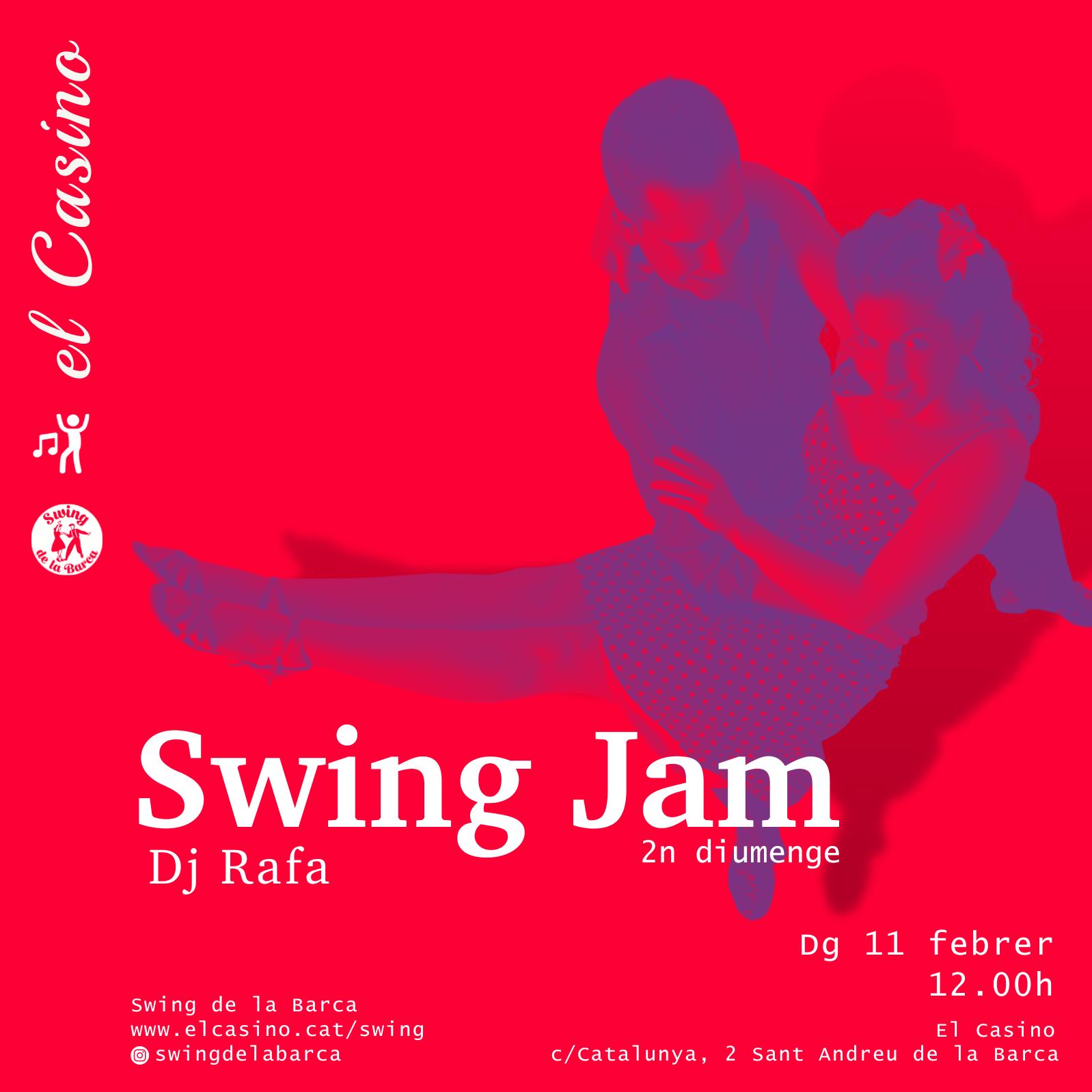 Cartell promocional de la Swing Jam Vermut de febrer de 2024