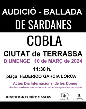 Ballada de Sardanes, març 2024
