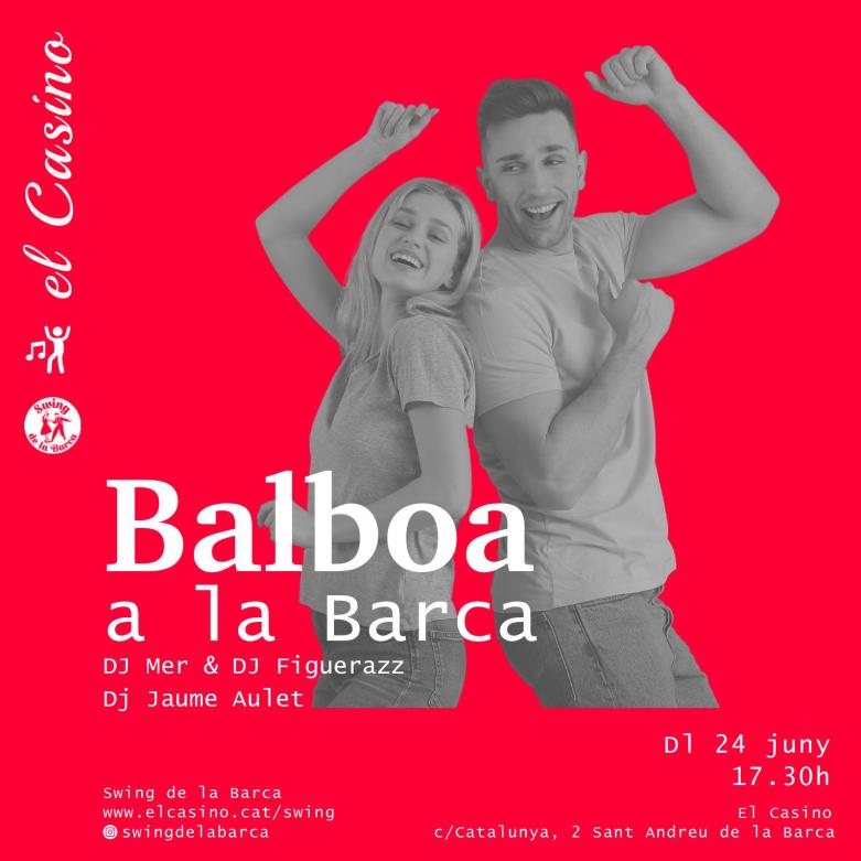 Cartell promocional de Balboa a la Barca, 24 de juny de 2024