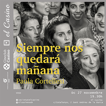 Cartell de la pel·lícula "Siempre nos quedará mañana"