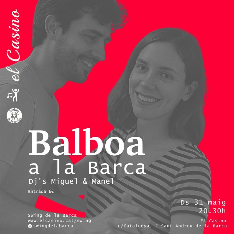 Cartell promocional de la jam de Balboa