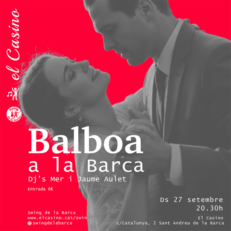 Cartell promocional de la jam de Balboa de setembre de 2025