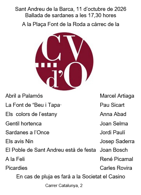 Programa de la ballada